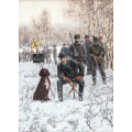 РЕПРОДУКЦИИ НА КАРТИНИ Ерцхерцог Франц Фердинанд на лов [1891)